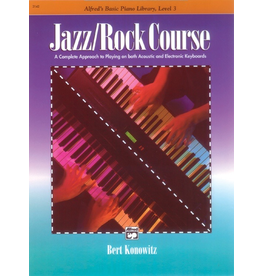 Alfred Music Alfred's Basic Jazz/Rock Course: Lesson Book, Level 3
