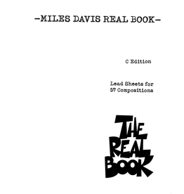 Hal Leonard Miles Davis Real Book