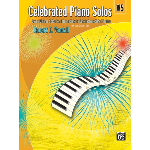 Alfred Music Celebrated Piano Solos, Book 5