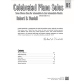 Alfred Music Celebrated Piano Solos, Book 5