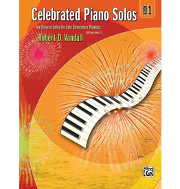 Alfred Music Vandall - Celebrated Piano Solos, Book 1 (NFMC)