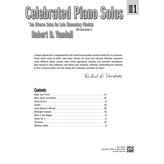 Alfred Music Celebrated Piano Solos, Book 1