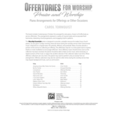 Alfred Music Offertories for Worship: Praise and Worship