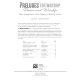 Alfred Music Preludes for Worship: Praise and Worship