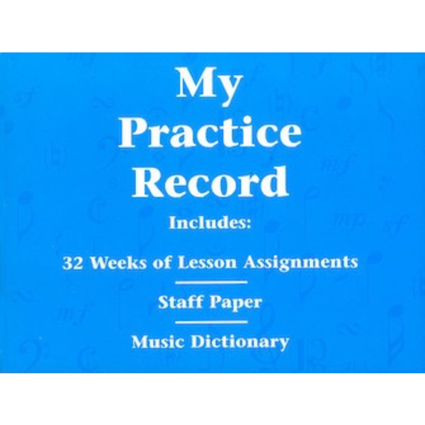 Hal Leonard My Practice Record