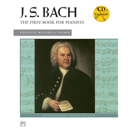 Alfred Bach - First Book for Pianists w/ CD