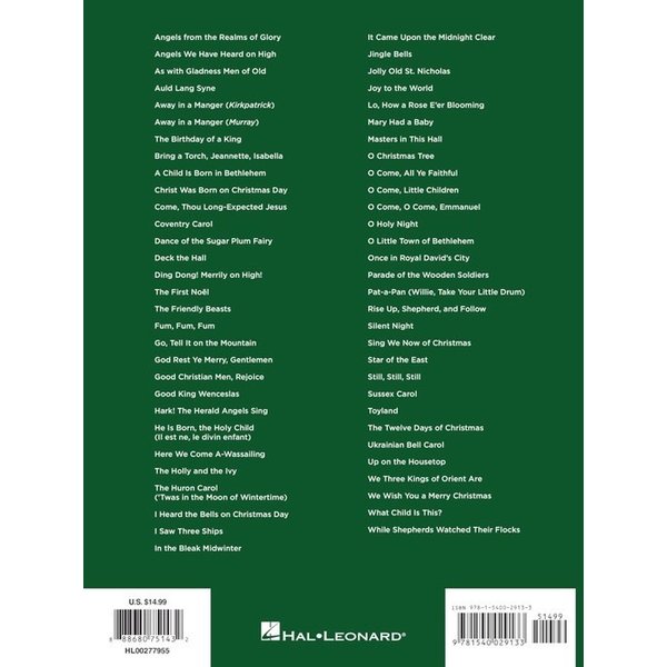 Christmas Carols: A Holiday Songbook Of Classic Lyrics, Sheet Music, Stories & Journal