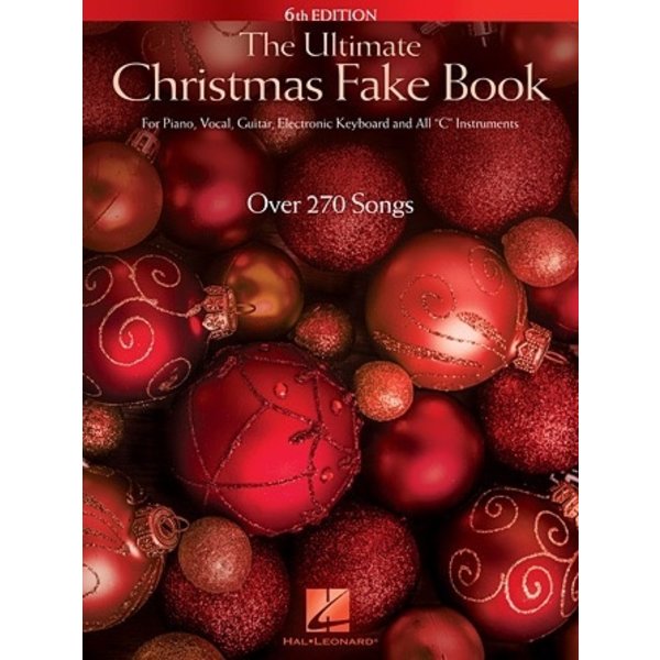 Hal Leonard The Ultimate Christmas Fake Book – 6th Edition