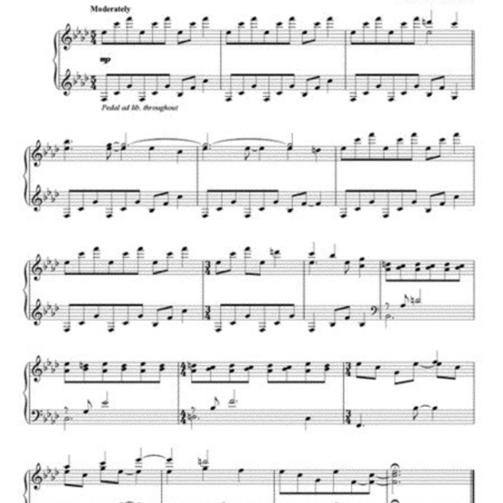 Hide And Seek (from Finding Dory) sheet music for piano solo