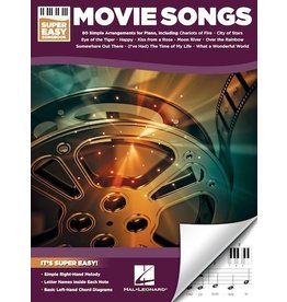 Hal Leonard Movie Songs – Super Easy Songbook