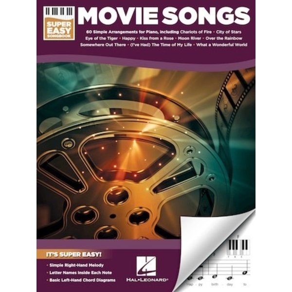 Hal Leonard Movie Songs – Super Easy Songbook
