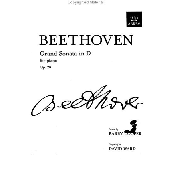 ABRSM Beethoven - Sonata in D Major Op. 28 ("Pastorale")