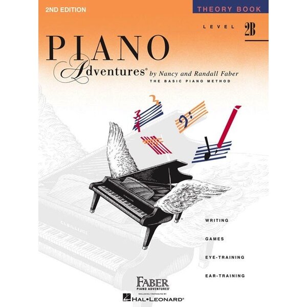 Faber Piano Adventures Faber Level 2B - Theory Book - 2nd Edition