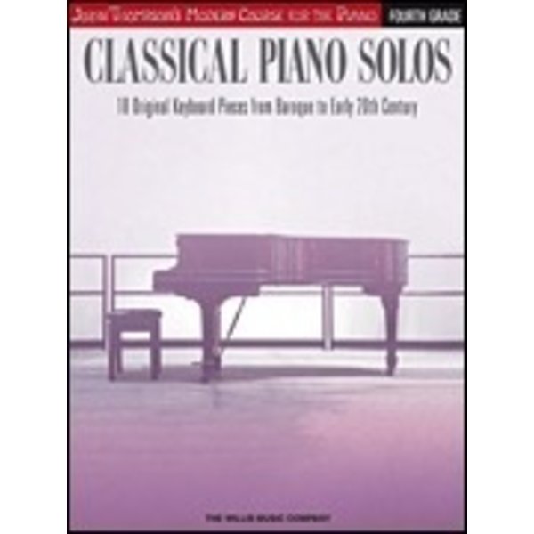 Willis Music Company Classical Piano Solos – Fourth Grade