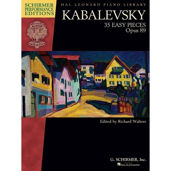 Schirmer Kabalevsky – 35 Easy Pieces, Op. 89 for Piano