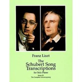 Dover Publications Liszt - The Schubert Song Transcriptions for Solo Piano, Series III