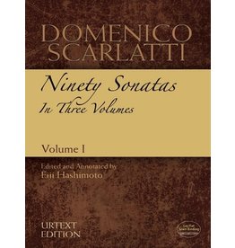 Dover Publications Scarlatti - Ninety Sonatas in Three Volumes, Volume I