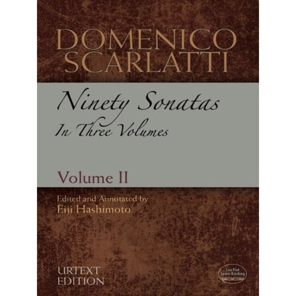 Dover Publications Scarlatti - Ninety Sonatas in Three Volumes, Volume II