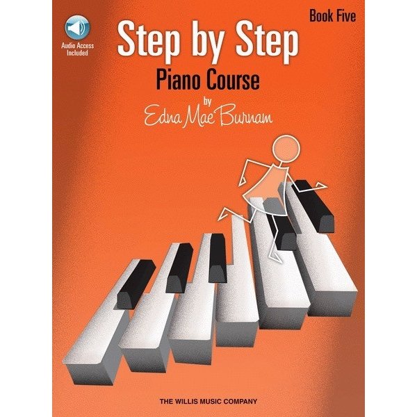 Willis Music Company Step by Step Piano Course - Book 5 with CD