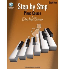 Willis Music Company Step by Step Piano Course – Book 4 with Online Audio