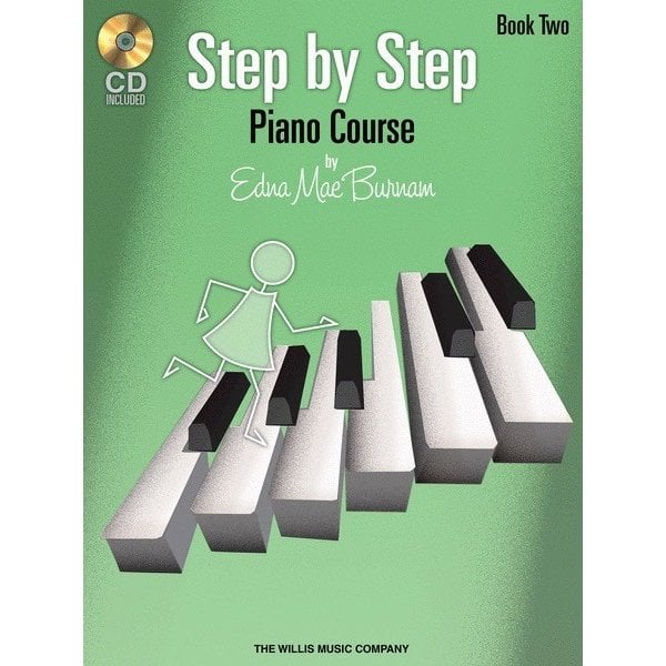 Willis Music Company Step by Step Piano Course - Book 2 with CD