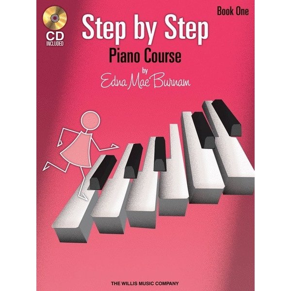 Willis Music Company Step by Step Piano Course - Book 1 with CD