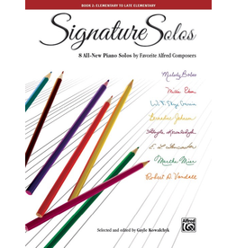 Alfred Signature Solos, Book 2