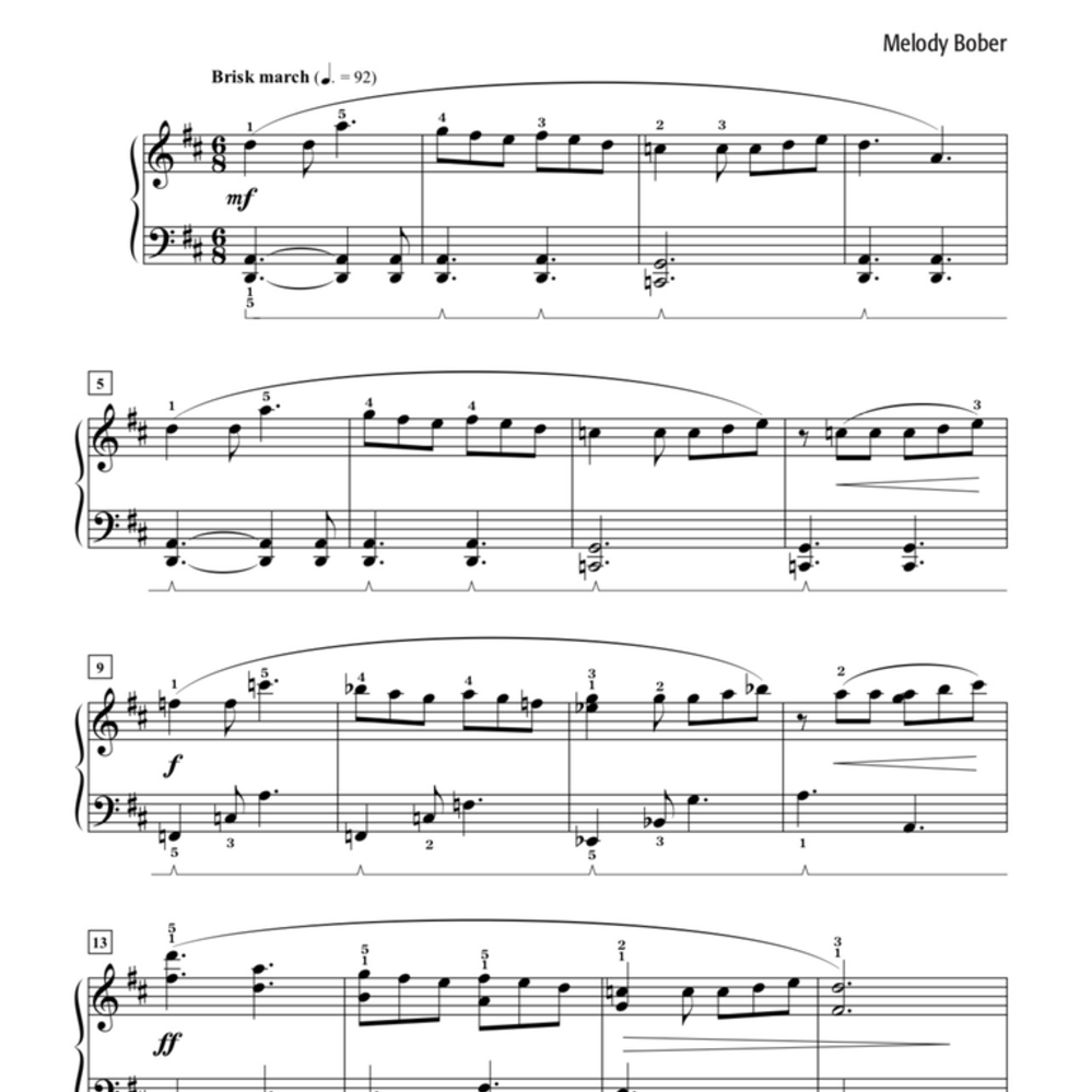 Melody in F" Sheet Music for Piano Solo - Sheet Music Now