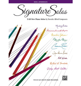 Alfred Signature Solos, Book 4