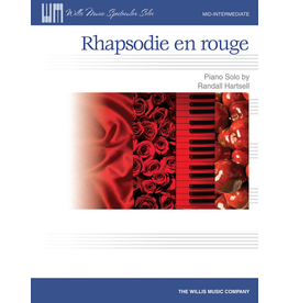 Willis Music Rhapsodie en rouge
