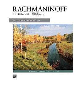 Alfred Music Rachmaninoff - 13 Preludes for Piano Op. 32
