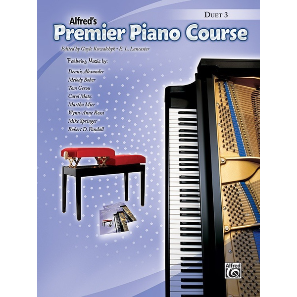 Alfred Music Premier Piano Course, Duet 3