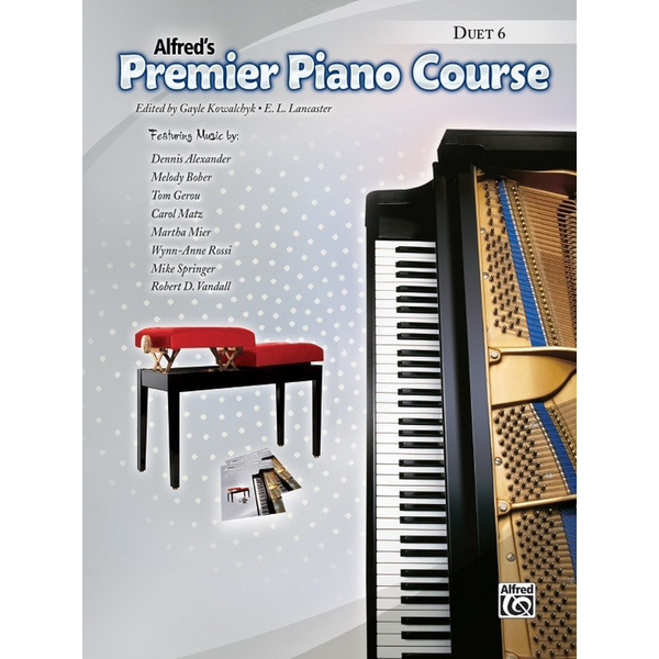 Alfred Music Premier Piano Course, Duet 6 (NFMC)