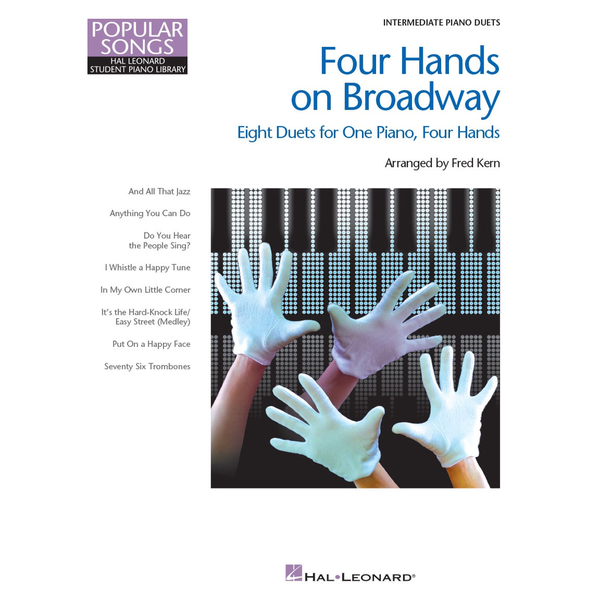 Hal Leonard Four Hands on Broadway