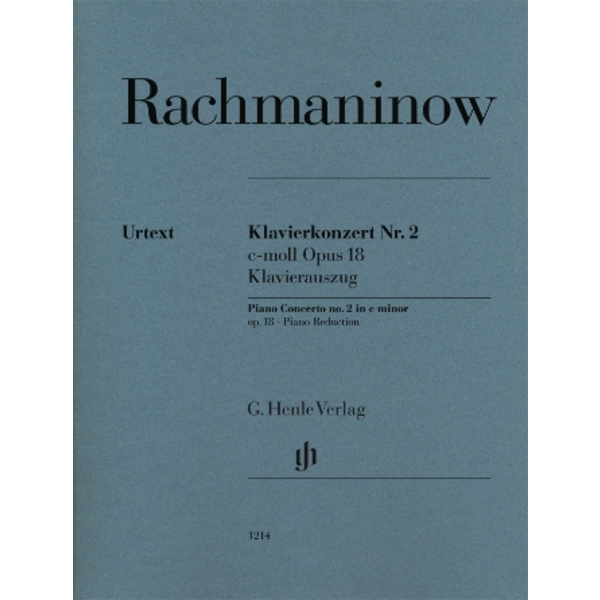 Henle Urtext Editions Rachmaninoff - Piano Concerto No. 2 in C Minor, Op. 18