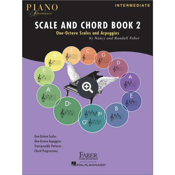 Hal Leonard Piano Adventures Scale and Chord Book 2