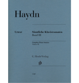 Henle Urtext Editions Haydn - Complete Piano Sonatas, Volume III (Revised)