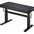 Hidrau Chicago 30" Black Leather Hydraulic Adjustable Artist Piano Bench