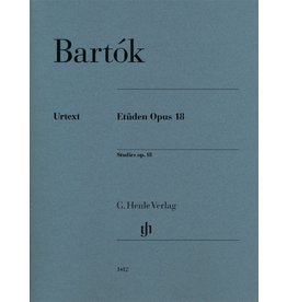 Henle Urtext Editions Bartók - Etudes Op. 18