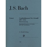 Henle Urtext Editions J.S. Bach - Harpsichord Concerto No. 1 in D Minor, BWV 1052