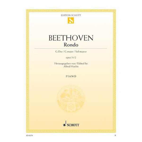 Hal Leonard Beethoven - Rondo in G Major, Op. 51, No. 2