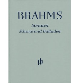 Henle Urtext Editions Brahms - Sonatas, Scherzo and Ballades