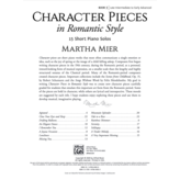 Alfred Music Character Pieces in Romantic Style, Book 3
