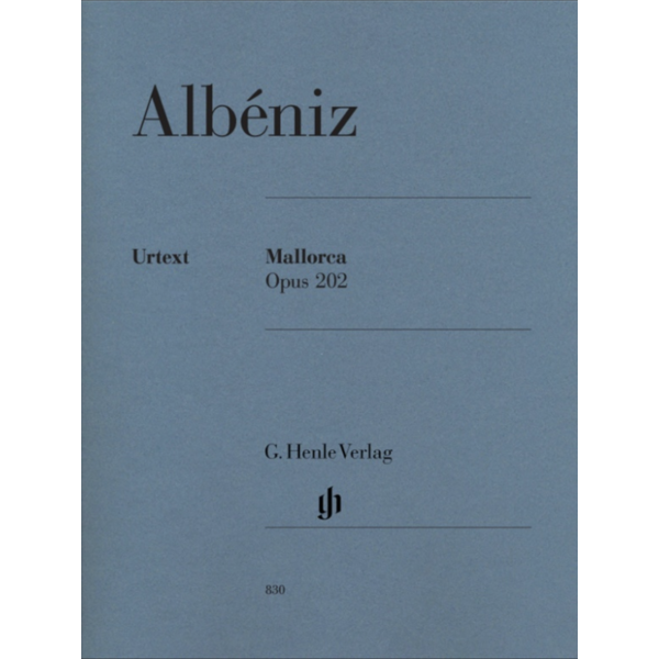 Henle Urtext Editions Albéniz - Mallorca, Op. 202