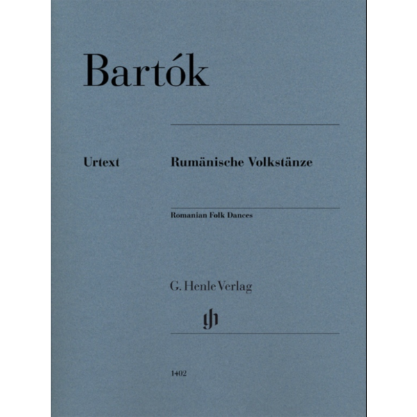 Henle Urtext Editions Bartók - Rumänische Volkstänze