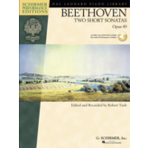 Schirmer Beethoven - Two Short Sonatas, Opus 49