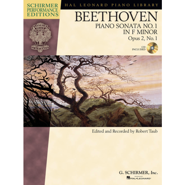 Schirmer Beethoven: Sonata No. 1 in F Minor, Opus 2, No. 1