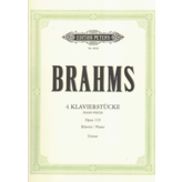 Edition Peters Brahms - 4 Pieces Op.119
