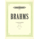 Edition Peters Brahms - 7 Fantasies Op.116