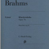 Edition Peters Brahms - Pieces (8) Op.76